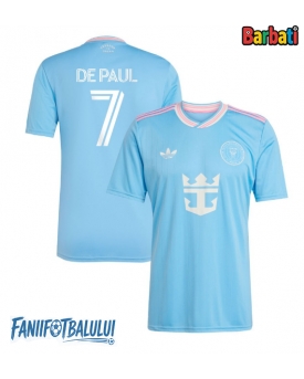 Inter Miami Rodrigo De Paul #7 Tricou Fotbal Replică 2025-26 Barbati Treilea